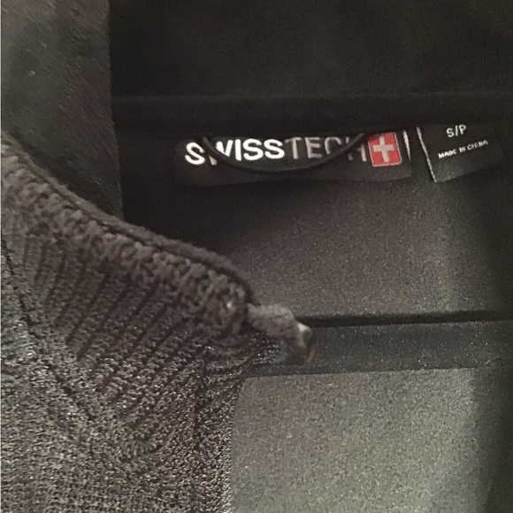 SWISSTECH Men's Black Jacket US S/P - Picture 3 of 8